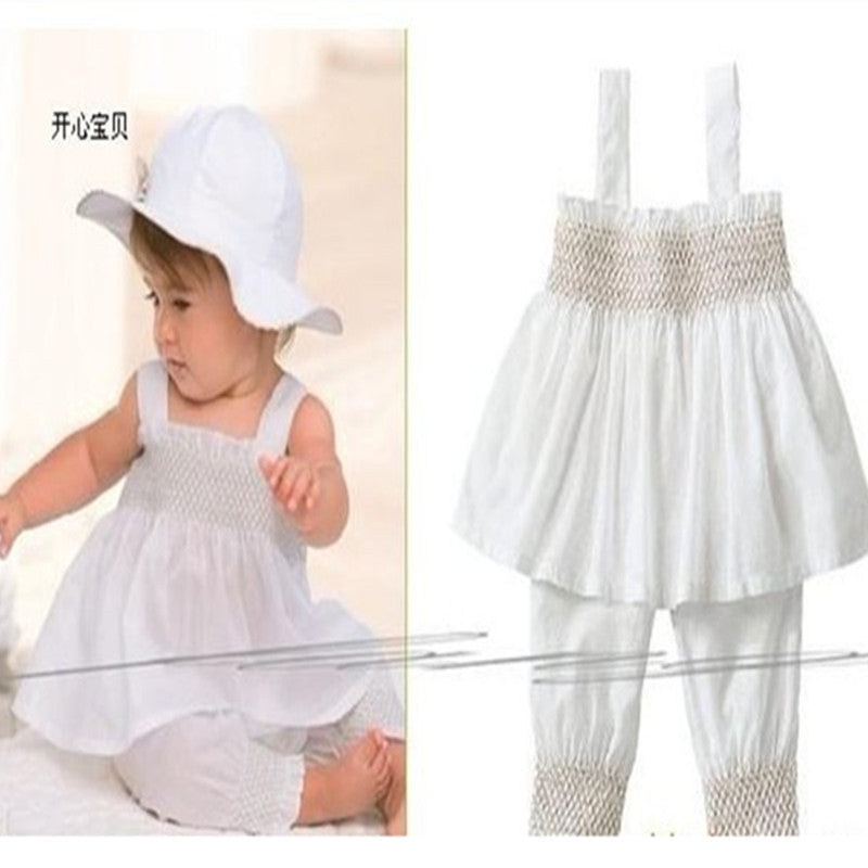 Mubimart Baby Girl's Princess Summer Outfit Mubimart baby clothes baby clothes set Baby girl princess outfit baby outfit for summer cute baby dress infant fashion stylish baby attire