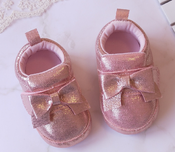 Baby Girls PU Leather Shoes - Mubimart -  