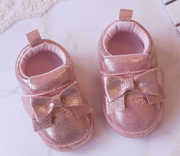 Baby Girls PU Leather Shoes - Mubimart