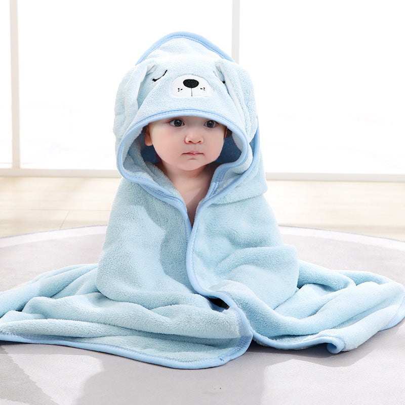 Baby Infant Hooded Bath Towel - Mubimart -  