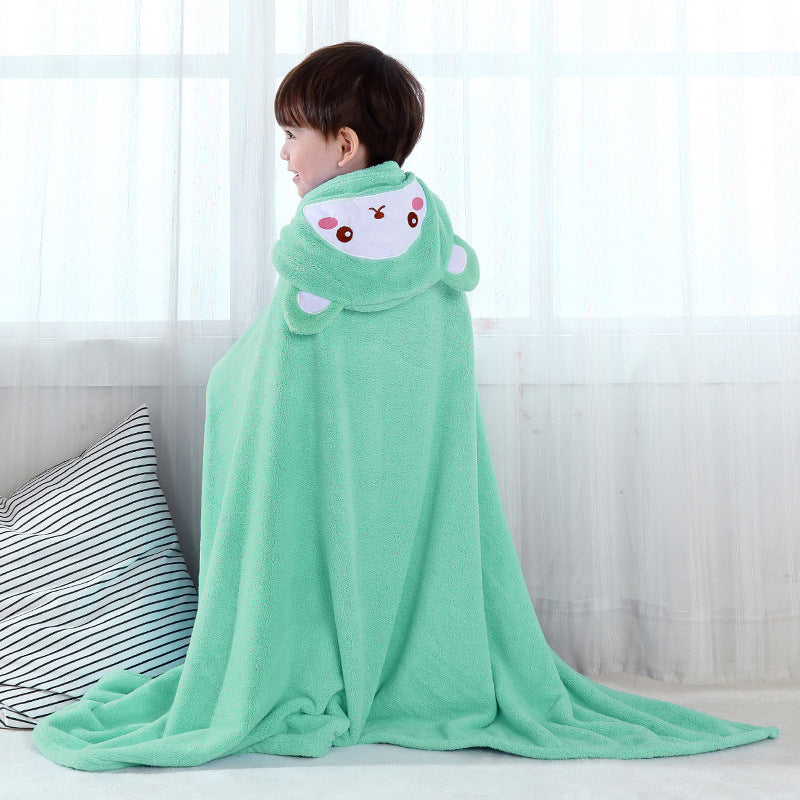 Baby Infant Hooded Bath Towel - Mubimart -  