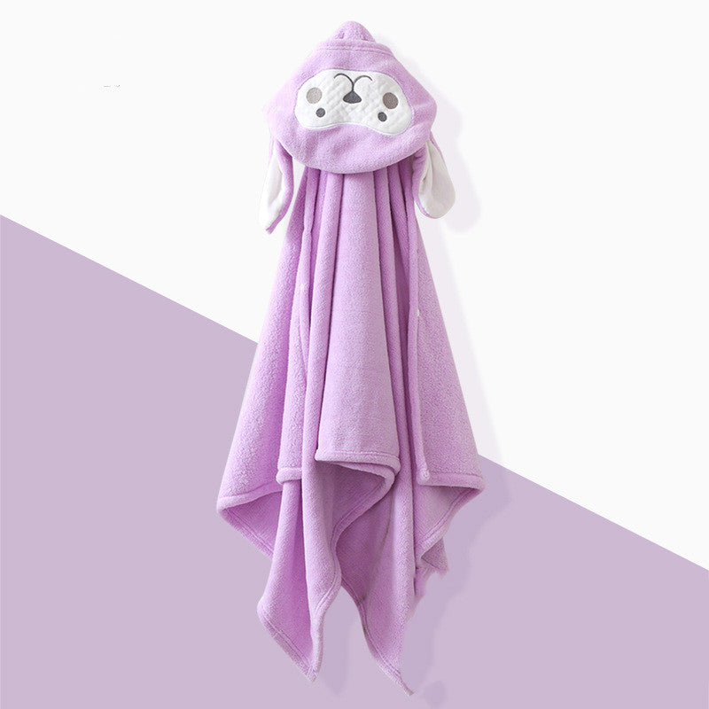 Baby Infant Hooded Bath Towel - Mubimart -  