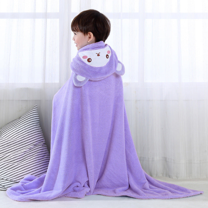 Baby Infant Hooded Bath Towel - Mubimart -  