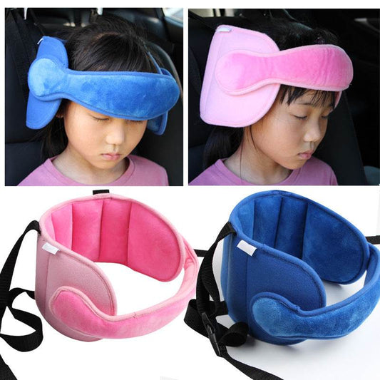 Baby Kids Adjustable Car Seat Head Support Head Fixed Sleeping Pillow - Mubimart