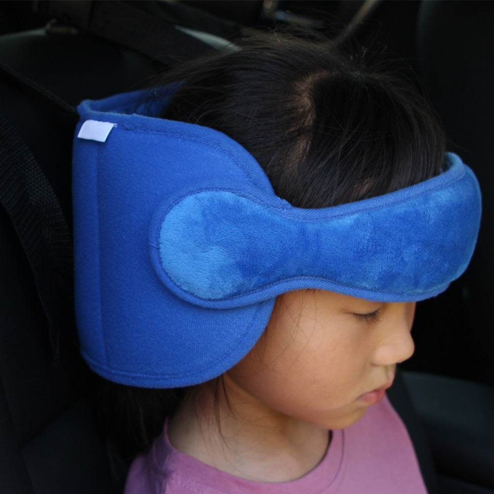 Baby Kids Adjustable Car Seat Head Support Head Fixed Sleeping Pillow - Mubimart