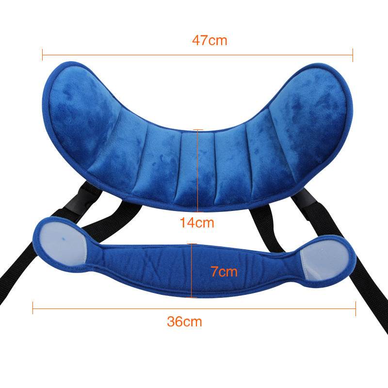 Baby Kids Adjustable Car Seat Head Support Head Fixed Sleeping Pillow - Mubimart