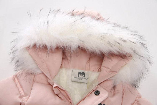 Baby Kids Jumpsuit Jacket with Gloves - Mubimart
