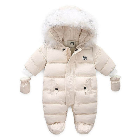 Baby Kids Jumpsuit Jacket with Gloves - Mubimart