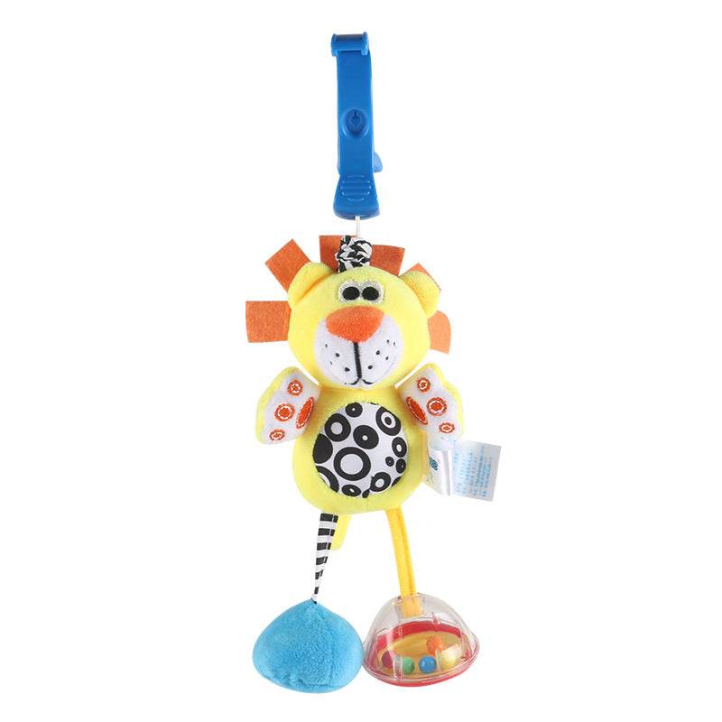Baby Kids Rattles Toys Cotton Stroller Pram Crib Hanging Soft Plush Toys Animal Clip Baby Crib Bed Hanging Bells Toys For Babies - Mubimart