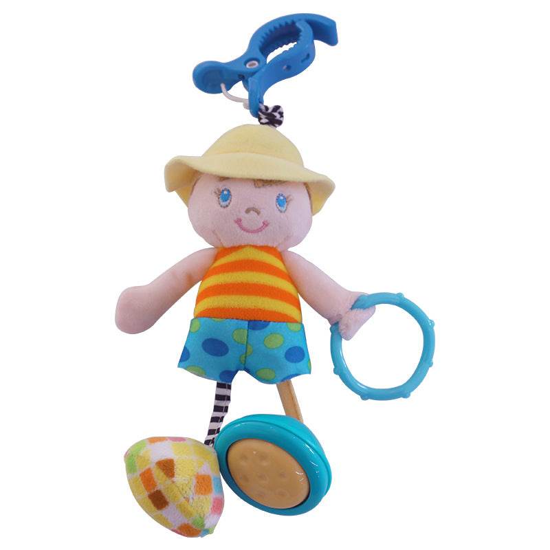 Baby Kids Rattles Toys Cotton Stroller Pram Crib Hanging Soft Plush Toys Animal Clip Baby Crib Bed Hanging Bells Toys For Babies - Mubimart