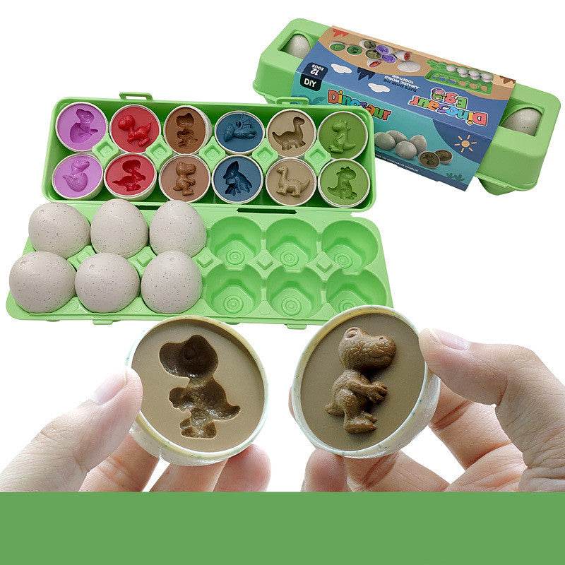 Baby Learning Educational Toy Smart Egg Toy Games Shape Matching Sorters Toys Montessori Eggs Toys For Kids Children - Mubimart