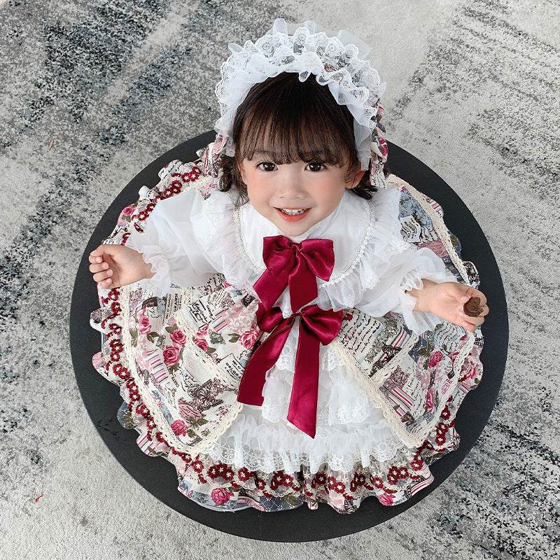 Baby Lolita Princess Dress Children's Lolita Dress Girl Child Lolita Dress Autumn Dress - Mubimart
