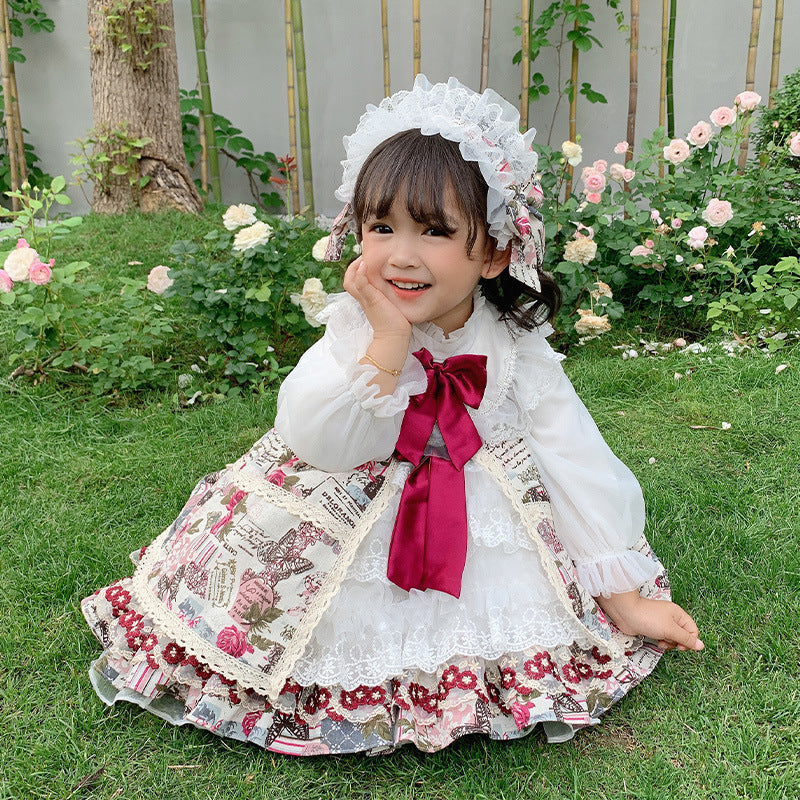 Baby Lolita Princess Dress Children's Lolita Dress Girl Child Lolita Dress Autumn Dress - Mubimart -  