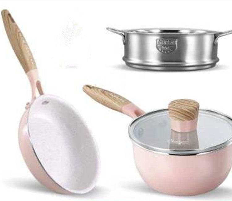 Baby Maifan Stone Non-stick Milk Pan - Mubimart