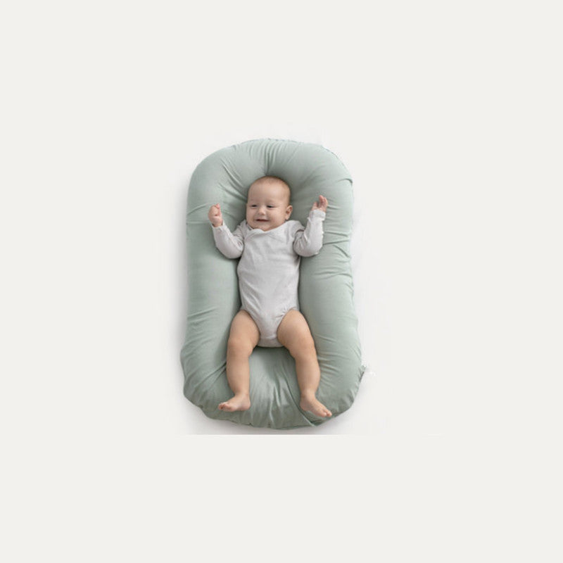 Baby Nest Bed Crib Newborn Baby Nest Cot Cribs Infant Portable Cotton Crib Travel Cradle Cushion - Mubimart -  