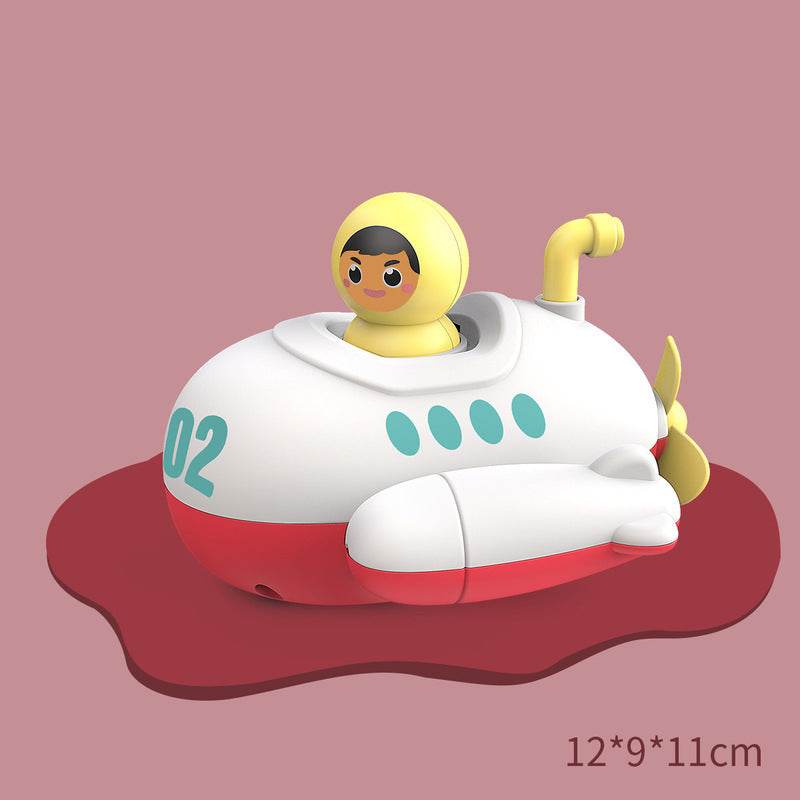 Baby On The Chain Toy Submarine Bathroom Bath - Mubimart