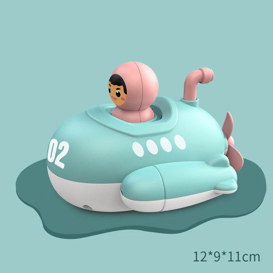 Baby On The Chain Toy Submarine Bathroom Bath - Mubimart