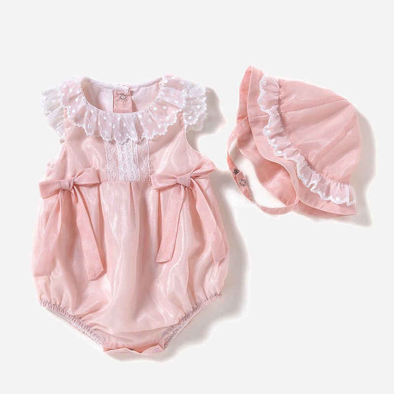 Mubimart Baby One-piece Romper Girl Baby Foreign Princess Bag Fart Clothes Mubimart baby apparel baby clothes online baby clothing set baby clothing store baby fashion baby girl romper baby one-piece romper bag fart clothes foreign princess romper girl baby clothes Mubimart newborn romper toddler fashion