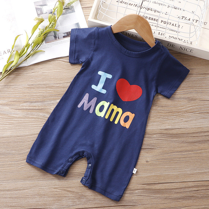 Baby Onesies Summer 0-3 Months Cotton Baby Romper - Mubimart -  