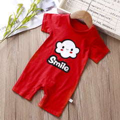 Baby Onesies Summer 0-3 Months Cotton Baby Romper - Mubimart -  