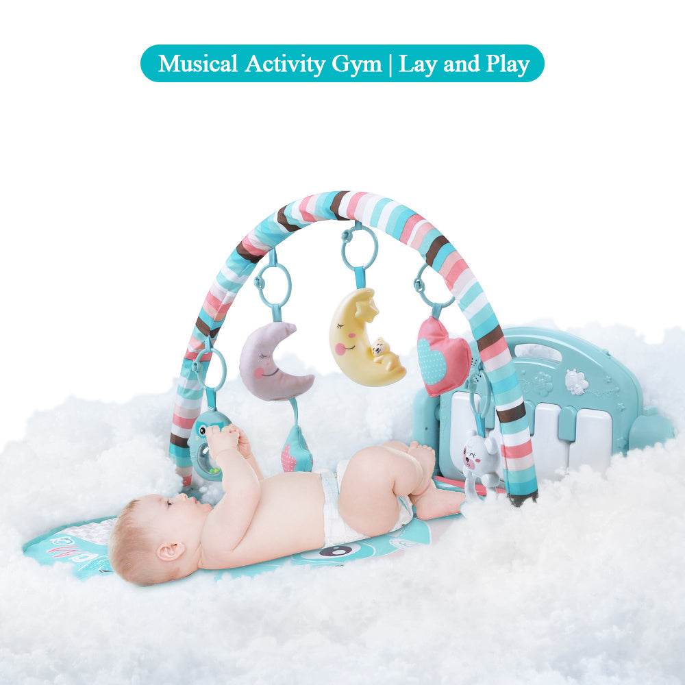 Baby Play Mat With Piano Keyboard Baby Carpet Music Puzzles Mat Educational Rack Toys Infant Crawling Mat Gift For Kids Gym - Mubimart