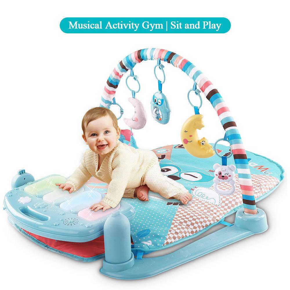 Baby Play Mat With Piano Keyboard Baby Carpet Music Puzzles Mat Educational Rack Toys Infant Crawling Mat Gift For Kids Gym - Mubimart