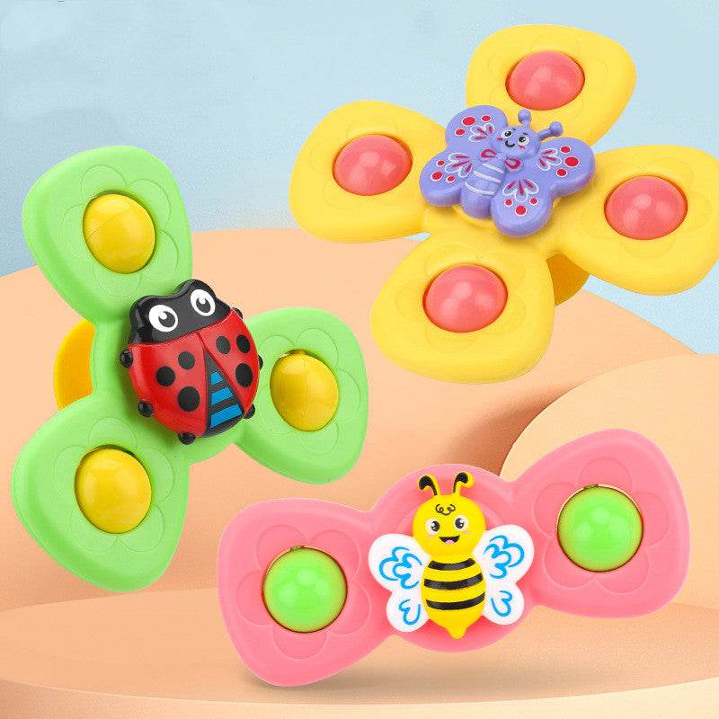 Baby Playing In Water And Bathing Fingertip Spinning Top Toy - Mubimart