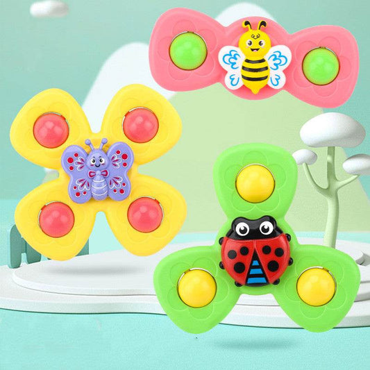 Baby Playing In Water And Bathing Fingertip Spinning Top Toy - Mubimart