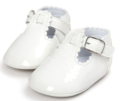 Baby Princess Shoes Baby Shoes Soft Soled Shoes Bright Shoes - Mubimart - Girls Shoes 