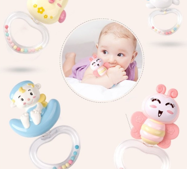 Baby Rattles Crib Mobiles Toy Holder Rotating Mobile Bed Bell Musical Box Projection Newborn Infant Baby Boy Toys - Mubimart -  