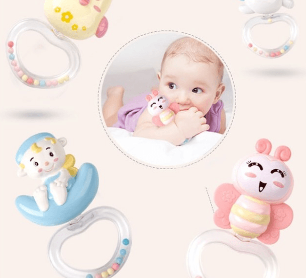 Baby Rattles Crib Mobiles Toy Holder Rotating Mobile Bed Bell Musical Box Projection Newborn Infant Baby Boy Toys - Mubimart