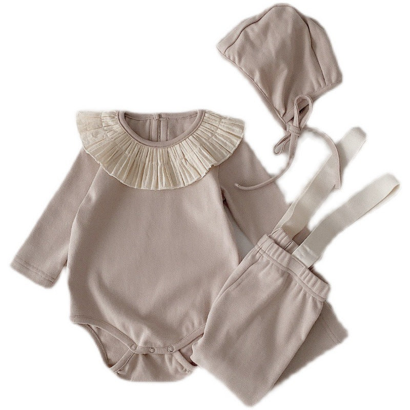 Baby Romper Three-piece Set For Women - Mubimart -  