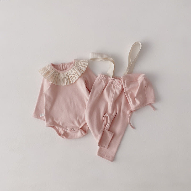 Baby Romper Three-piece Set For Women - Mubimart -  