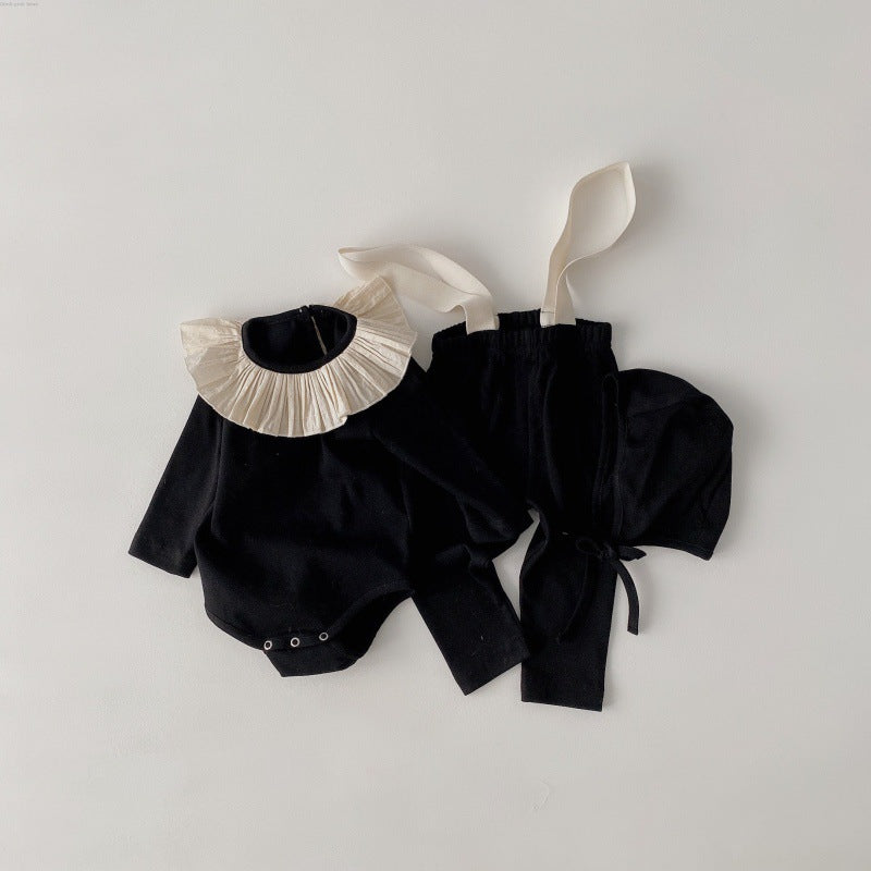 Baby Romper Three-piece Set For Women - Mubimart -  