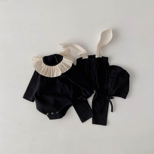 Baby Romper Three-piece Set For Women - Mubimart