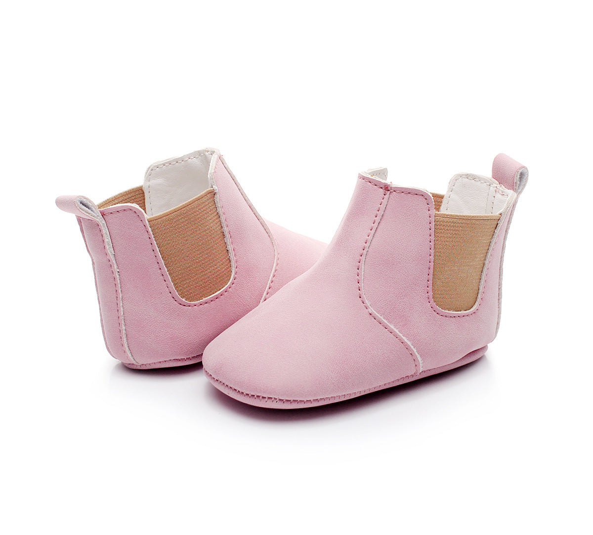 Baby Shoes Baby Xie Shoes Toddler Shoes Elastic PU Soft Shoes Children's Shoes - Mubimart -  