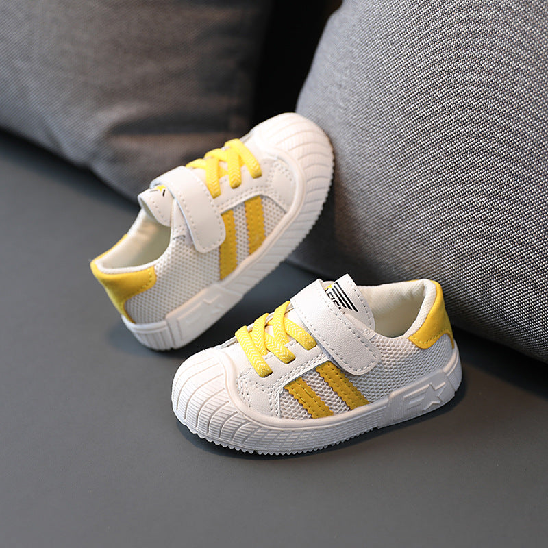 Baby Shoes Male Baby Shoes Female Baby Light Soft-Soled Toddler Shoes - Mubimart -  