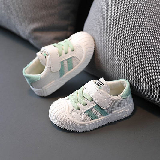 Baby Shoes Male Baby Shoes Female Baby Light Soft-Soled Toddler Shoes - Mubimart