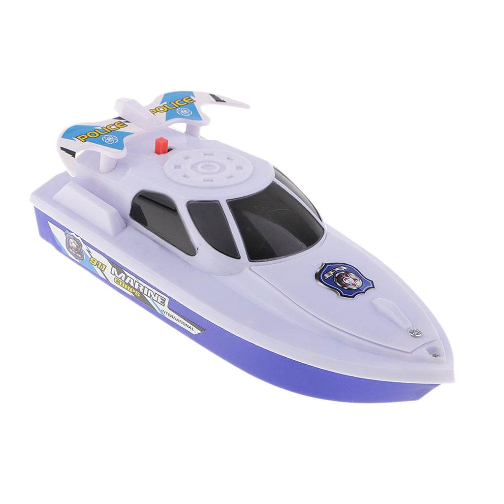 Baby Shower Toy Swimming Pool Bathtub Playing In Water Speedboat Model Boat - Mubimart