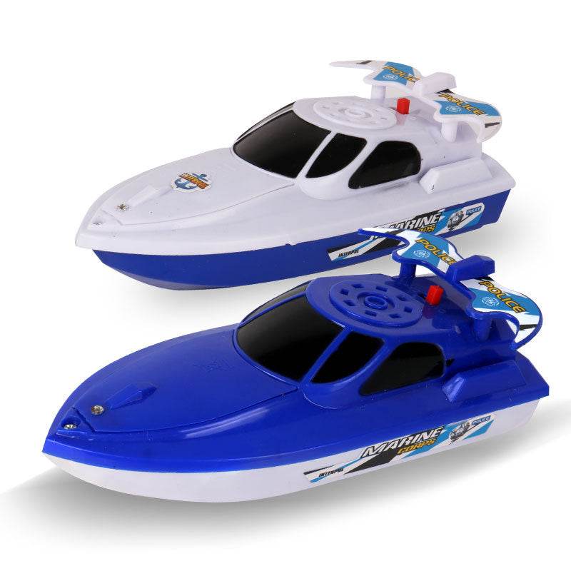 Baby Shower Toy Swimming Pool Bathtub Playing In Water Speedboat Model Boat - Mubimart