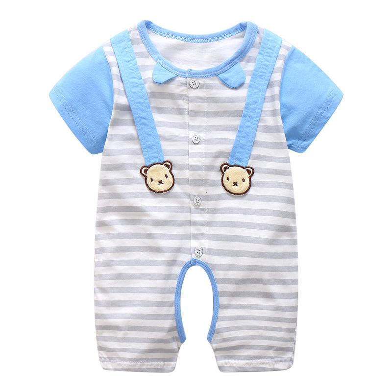 Baby Siamese Cotton 2 Months Newborn Male Short Sleeve - Mubimart -  