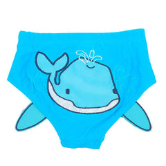 Baby Swimming Trunks Cute Embroidered Double Deck 1-3 Year Old Boys And Girls Learn Swimming Briefs Bathing Suit - Mubimart -  