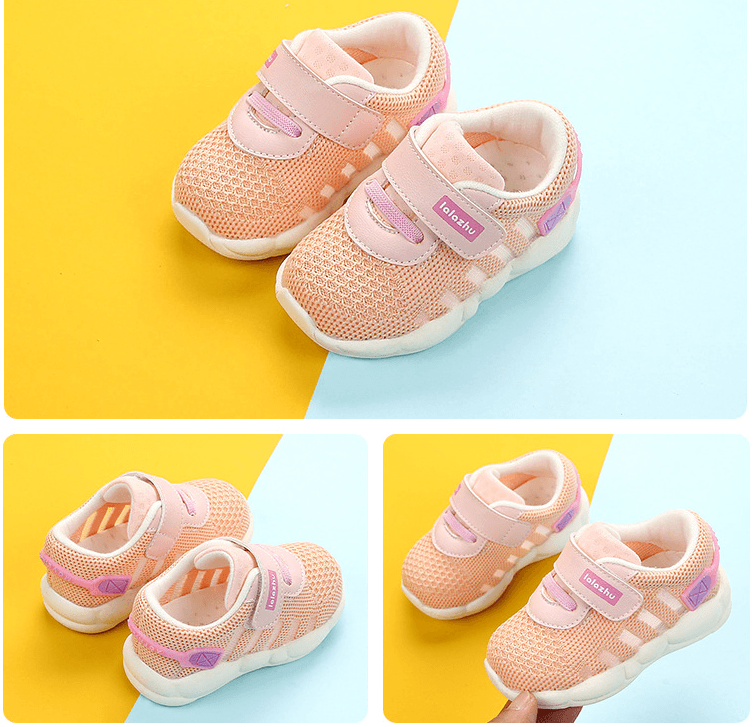 Baby Toddler Shoes Baby Breathable Mesh Shoes 1-3 Years Old - Mubimart