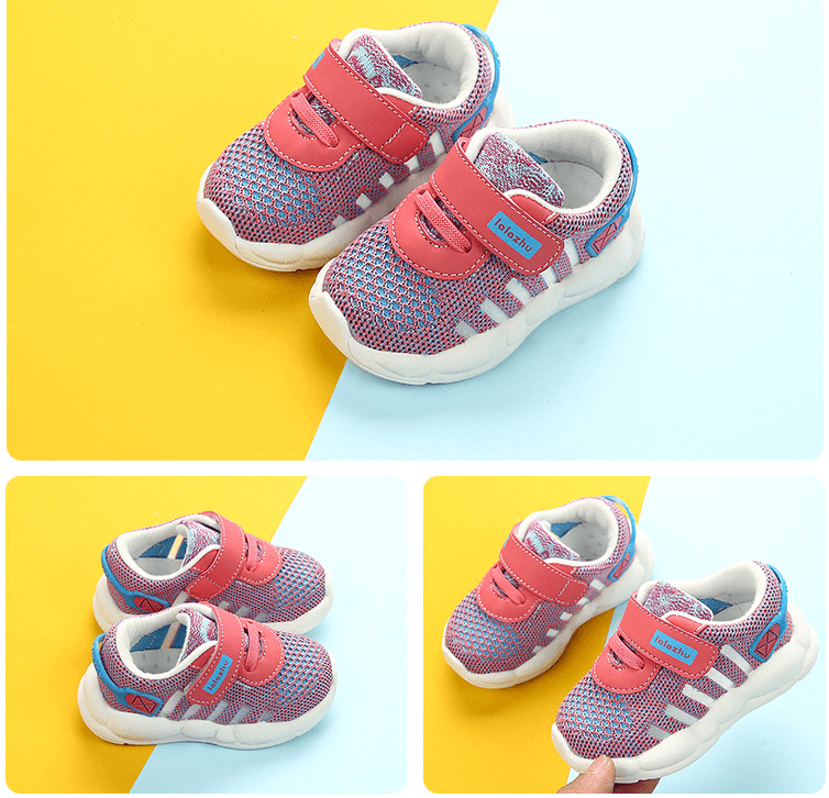 Baby Toddler Shoes Baby Breathable Mesh Shoes 1-3 Years Old - Mubimart