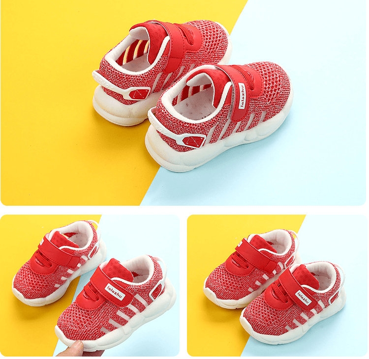 Baby Toddler Shoes Baby Breathable Mesh Shoes 1-3 Years Old - Mubimart