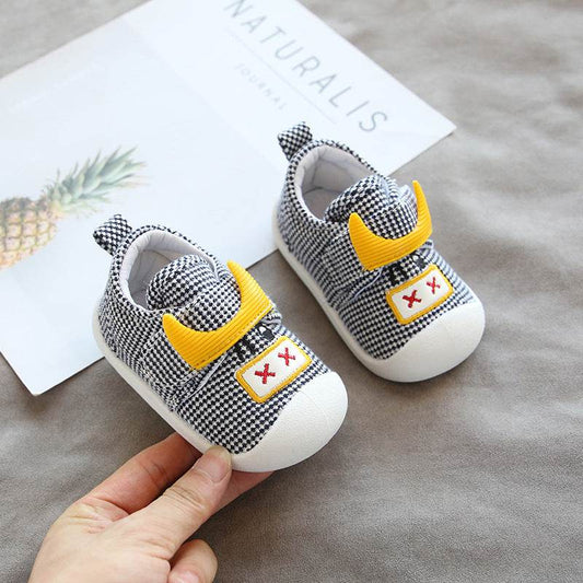 Baby Toddler Shoes Cotton And Linen Breathable Soft Sole - Mubimart