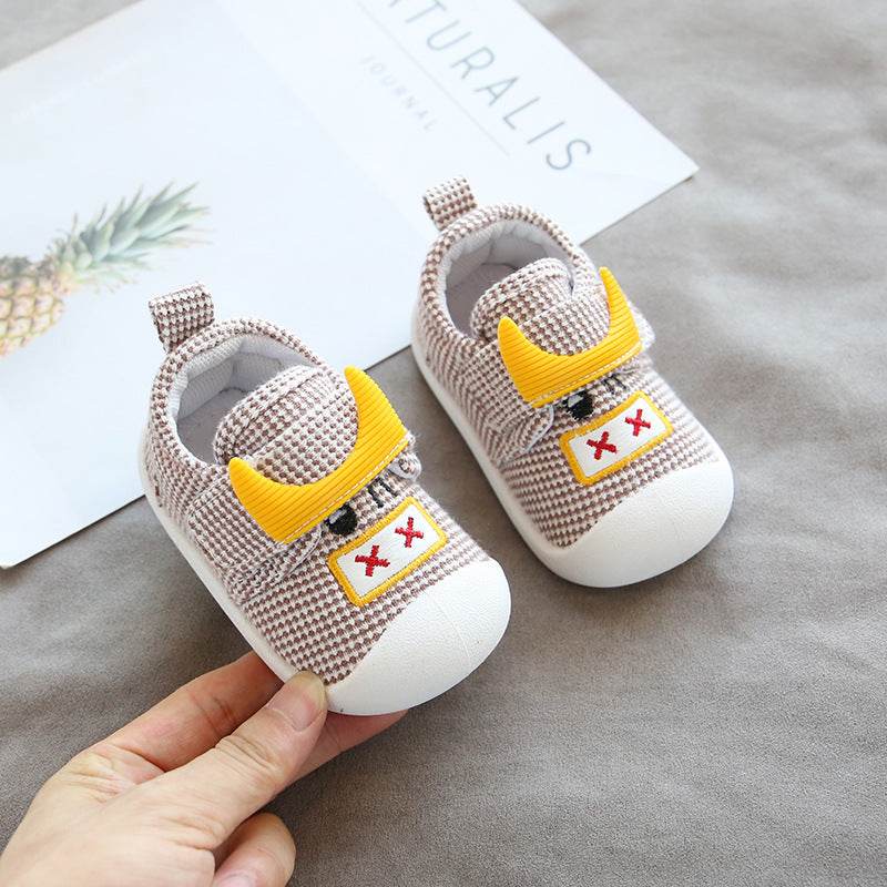 Baby Toddler Shoes Cotton And Linen Breathable Soft Sole - Mubimart