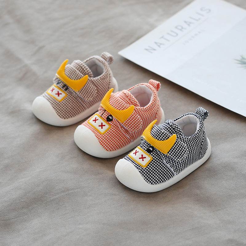 Baby Toddler Shoes Cotton And Linen Breathable Soft Sole - Mubimart