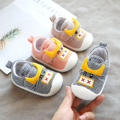 Baby Toddler Shoes Cotton And Linen Breathable Soft Sole - Mubimart - Baby Shoes 