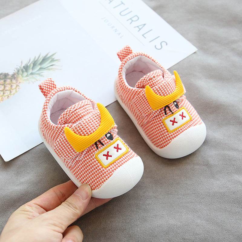 Baby Toddler Shoes Cotton And Linen Breathable Soft Sole - Mubimart